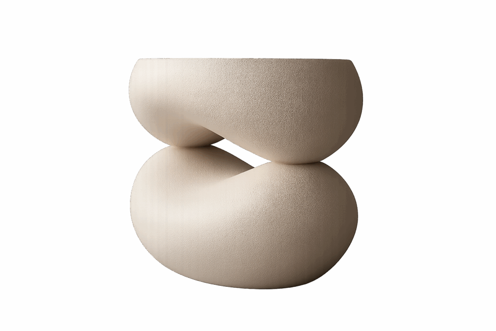 O`Hara Studio Product: Graphite  and White Onyx